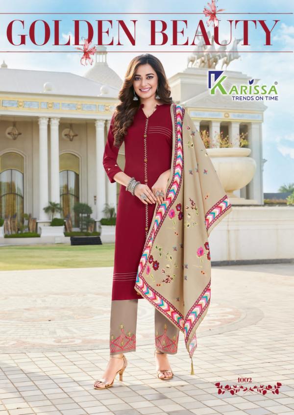 Karissa Vidisha 5 Comfortable Wear Kurti Bottom Dupatta Catalog